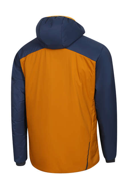 Fotogalerie Pánská péřová bunda UNIQ caramel/navy