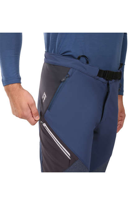 Fotogalerie Pánské outdoorové kalhoty CASCADE PLUS navy/anthracite