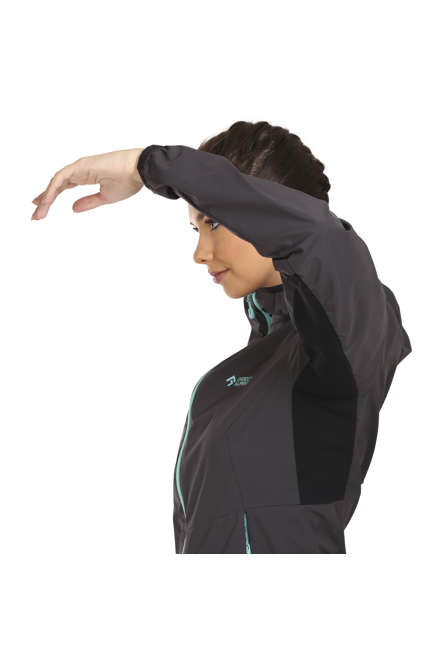 Fotogalerie Dámská outdoorová bunda BRENTA LADY emerald/grey